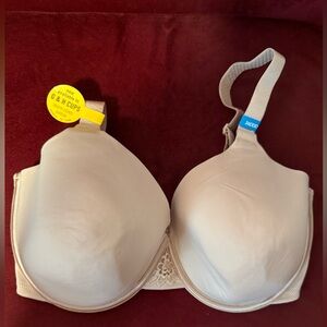 Vanity Fair women’s full figure back smoothing bra beige 36ddd